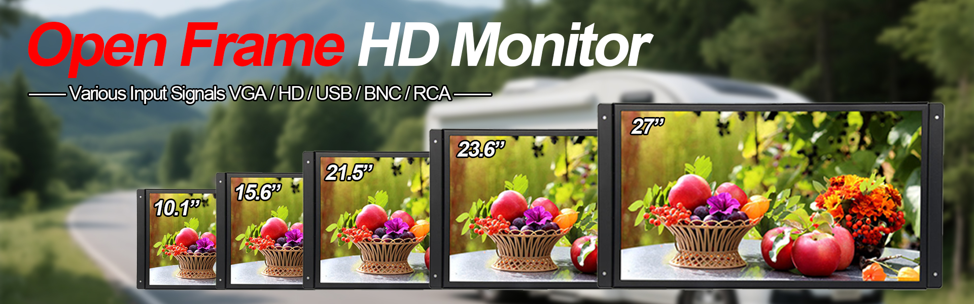 ఫ్రేమ్ HD మానిటర్‌ని తెరవండి