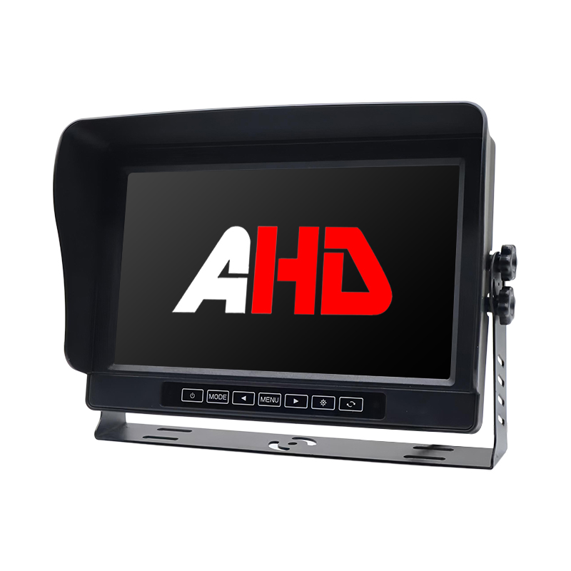 కార్లీడర్ 10.1 అంగుళాల IP69K వాటర్‌ప్రూఫ్ 2CH AHD ఇన్‌పుట్‌లు టచ్ బటన్స్ వెహికల్ మానిటర్